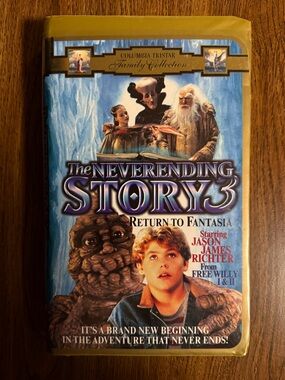 The NeverEnding Story III: Return to Fantasia VHS (1996)